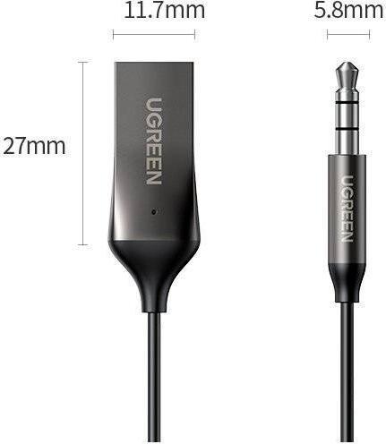 Produktbild Ugreen USB A – 3.5mm Klinke (Empfänger)
