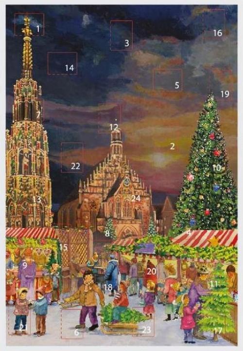 Actual product image Nuremberg Beautiful Fountain