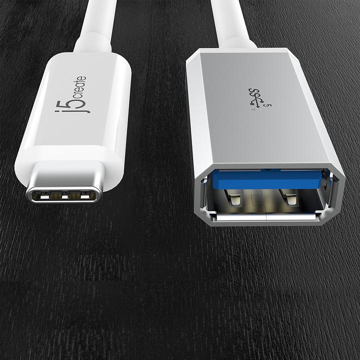 Actual product image j5Create USB-C to (0.10 m, USB 3.2 Gen 2, 5 W)