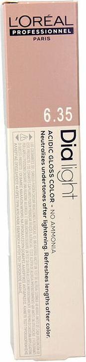 Actual product image L'Oréal Professionnel DIA LIGHT gel-creme acide sans amoniaque #6,35 50 ml (6.35)