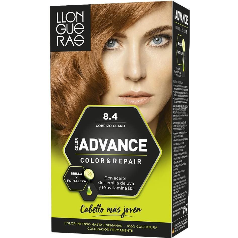 Llongueras, Haarfarbe, COLOR ADVANCE #8,4-cobrizo claro (8.4)