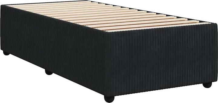 Produktbild vidaXL Bo x springbett mit Matratze 200 x 200 cm Samt (200 x 200 cm)