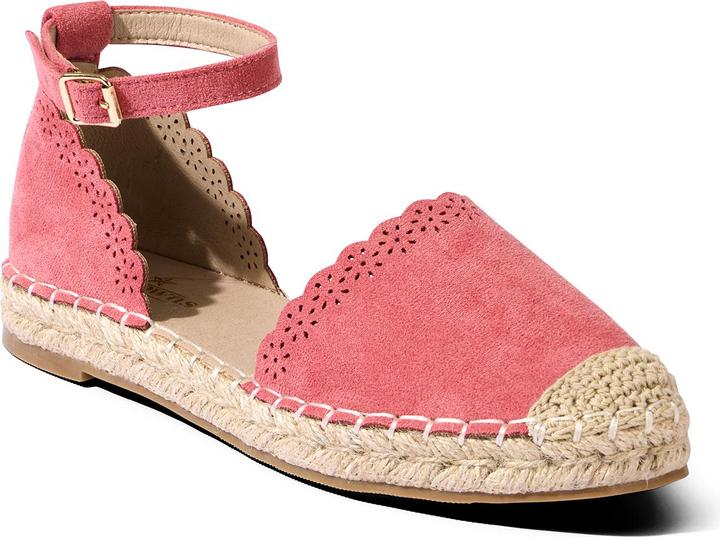 Produktbild Joe Browns Scalloped Edge Microsuede Espadrille Sandals (42)