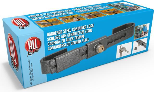 Actual product image All Ride Container lock hardened steel