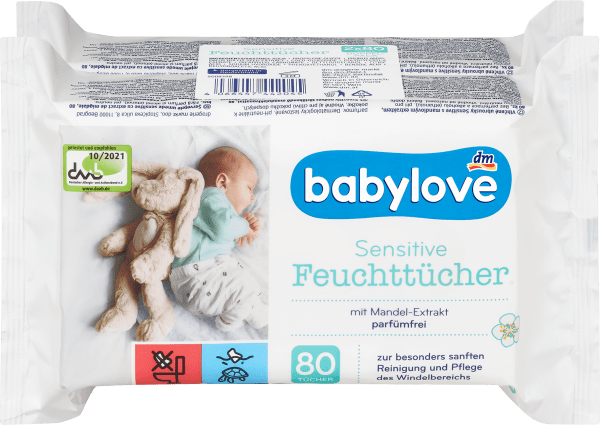 dm babylove Sensitive (160 Stück)