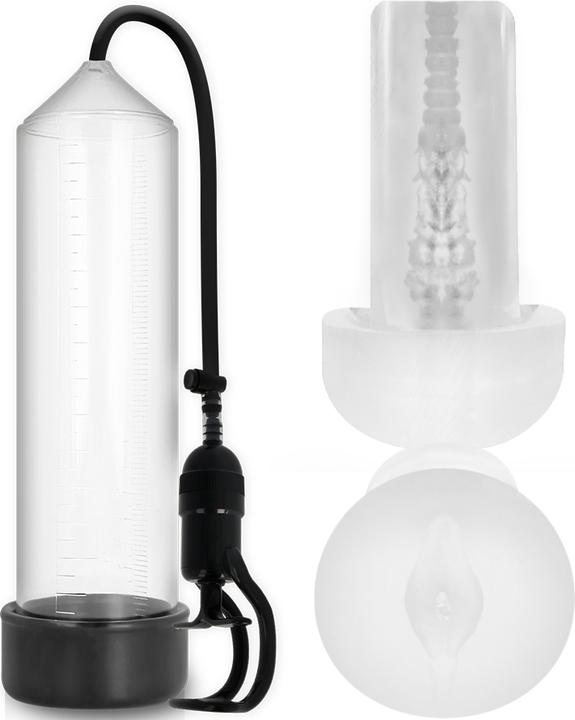 Image du produit Pump Addicted Rx5 Transparent Avec Masturbateur