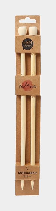 Actual product image Lalana Knitting needles 10 mm, 2 pieces
