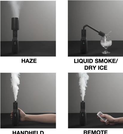 Actual product image SmokeGenie Professional smoking machine Pro Pack