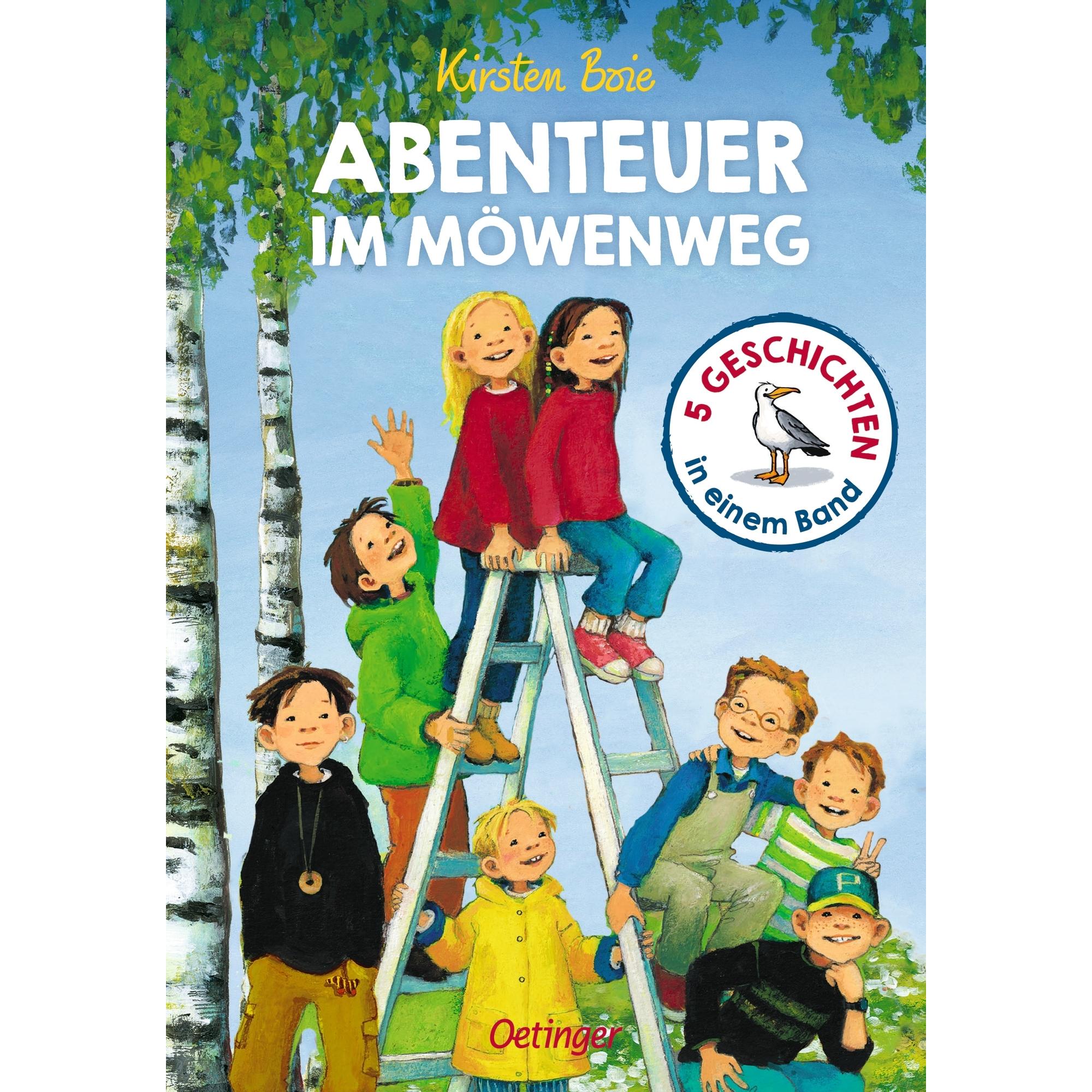 Thumbnail - Abenteuer im Möwenweg. 5 Geschichten in einem Band, Kinderbücher von Kirsten Boie