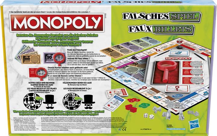 Produktbild Hasbro Gaming Falsches Spiel, Brettspiel für Familien und Kinder ab 8 Jahre (Deutsch, Französisch)