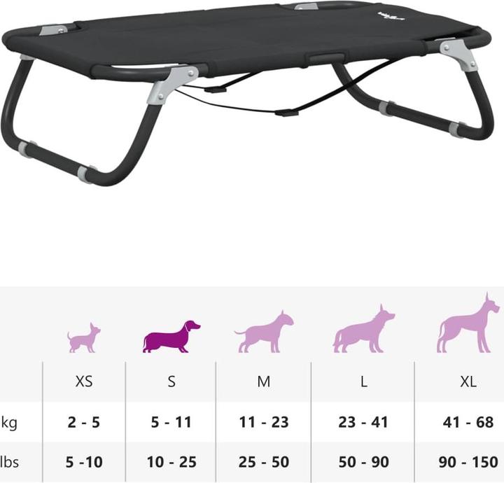 Actual product image vidaXL Hundebett (Dog)