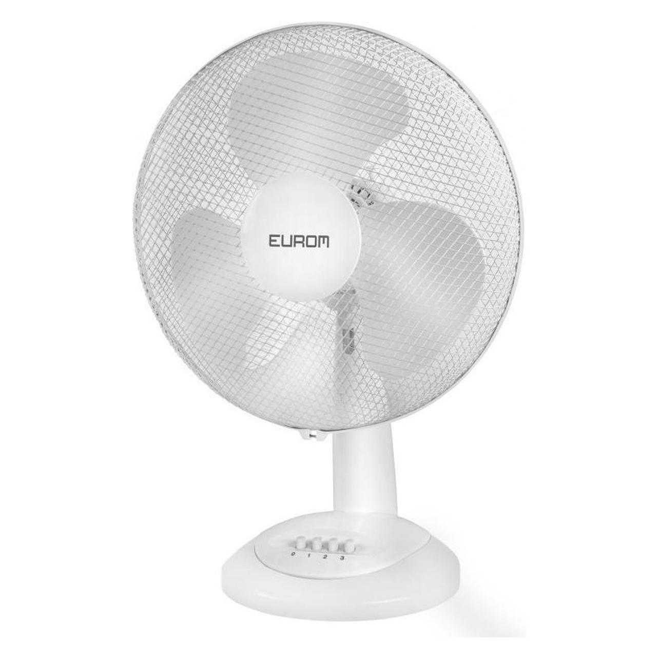 Euromac Tischventilator, Ventilator, Wit