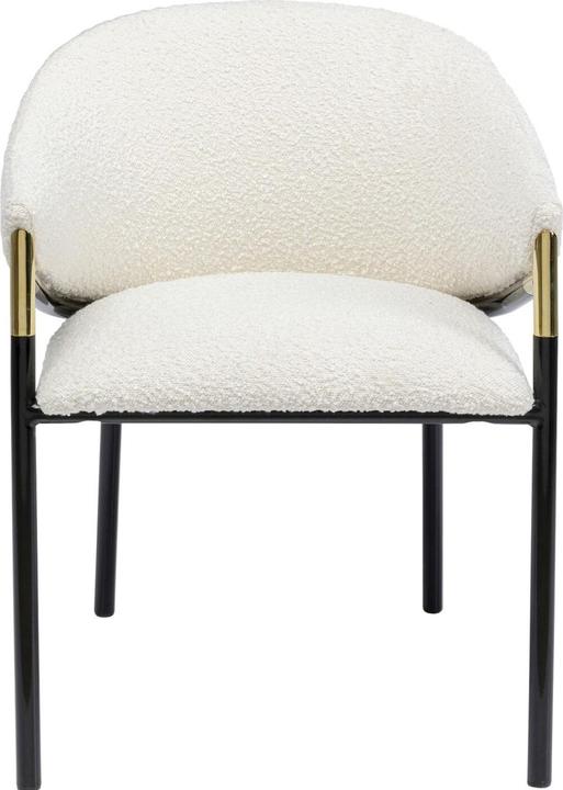 Kare Design Armlehnstuhl Boulevard Weiss
