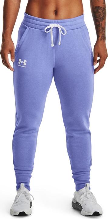Actual product image Under Armour Ladies Rival Fleece Pants Purple 1356416 495 (S) (S)