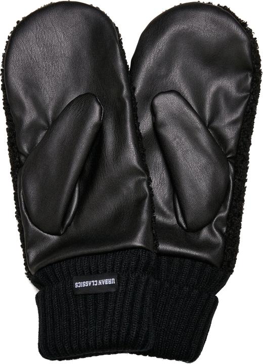 Produktbild Urban Classics Sherpa Imitation Leather Gloves (S, M)