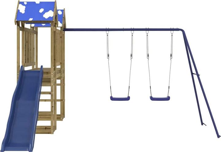 Actual product image vidaXL Spielturm