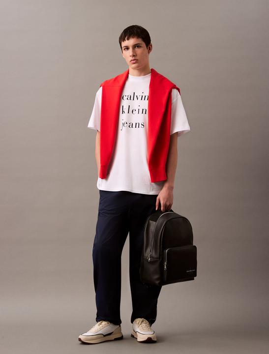 Actual product image Calvin Klein Mono Logo Backpack