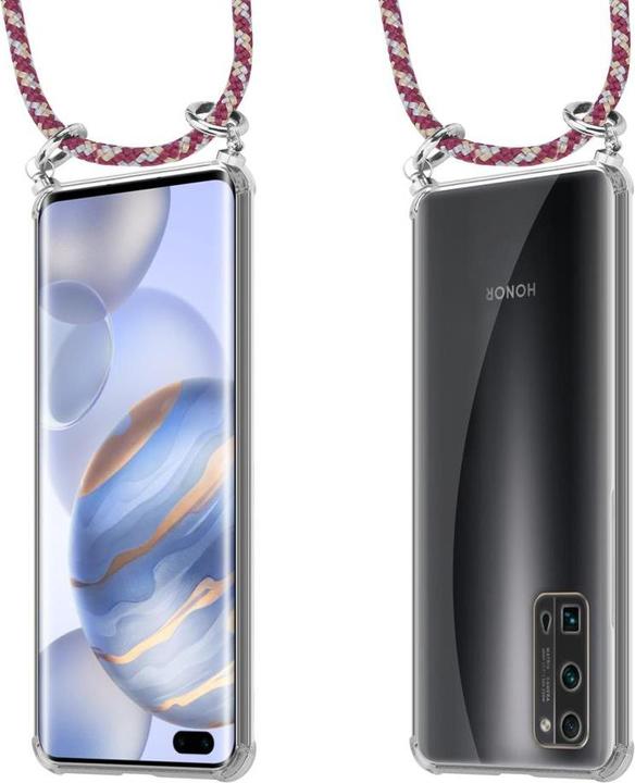 Produktbild Cadorabo TPU Handy Kette SILBER Cover