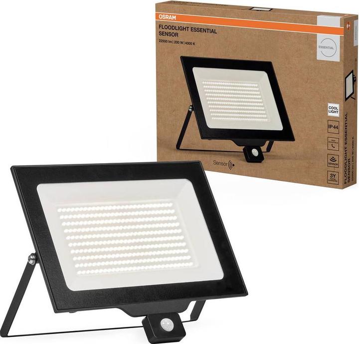 Produktbild Osram Floodlight Essential Sensor 200W 4000K 4099854430015 LED-Aussenstrahler mit (20000 lm, IP44)