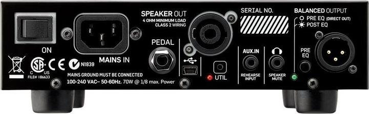 Actual product image TC Electronic BH250 Guitar Preamp (Bass, 250 W)
