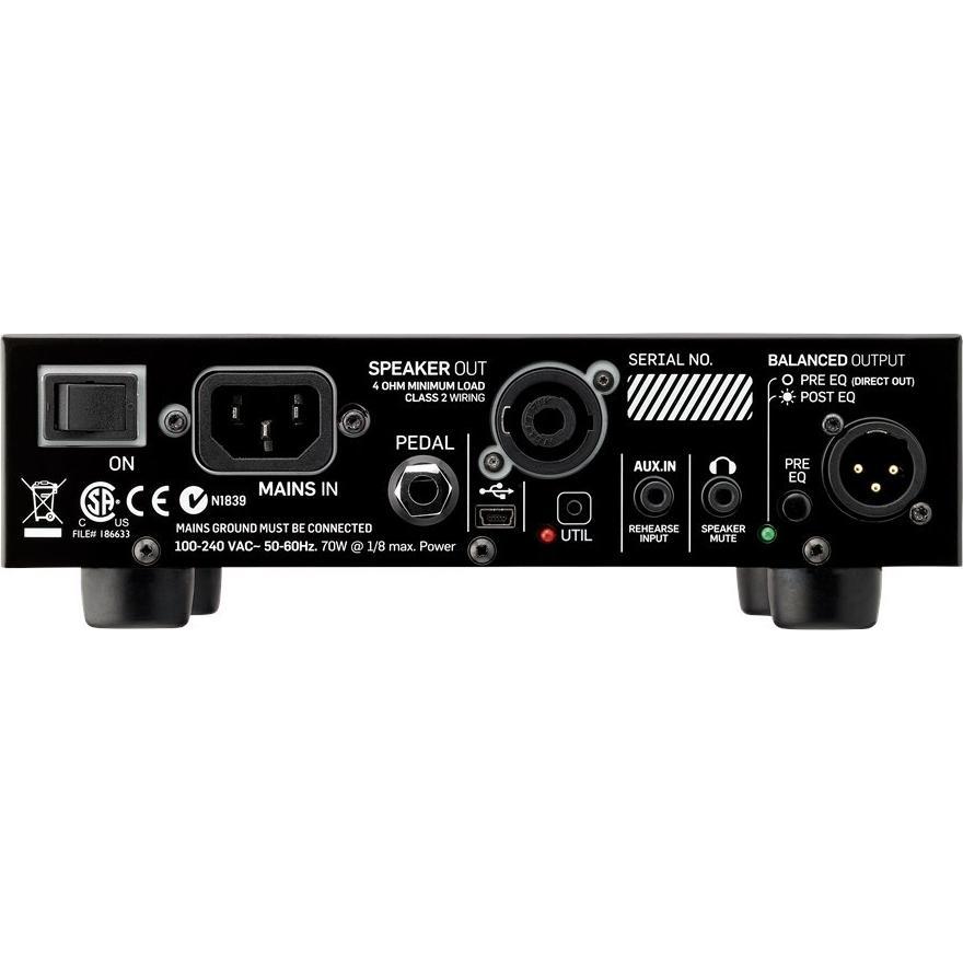 Thumbnail - TC Electronic BH250 Gitarrenvorverstärker (Bass, 250 W), Instrumentenverstärker, Schwarz