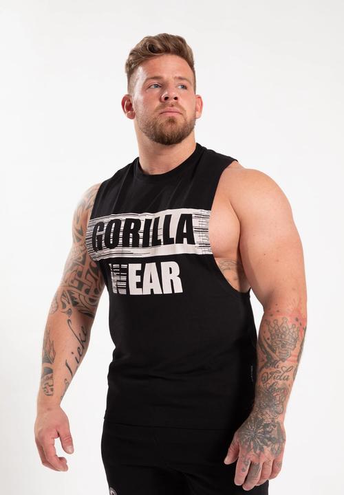 Immagine prodotto Gorilla Wear Lopez Drop Armhole Tank Top - Schwarz (XL)