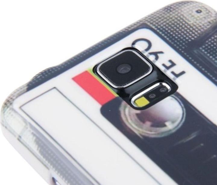 Actual product image König Design Hard case for mobile Samsung Galaxy S5 / S5 Neo motif cassette (Samsung Galaxy S5, Samsung Galaxy S5 Neo)