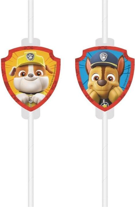 GoDan Papierröhren mit Paw Patrol Medaillon, 4 Stk (4x)