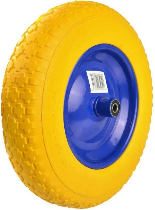 GEKO Gummirad für Trolley massiv, 370x80mm