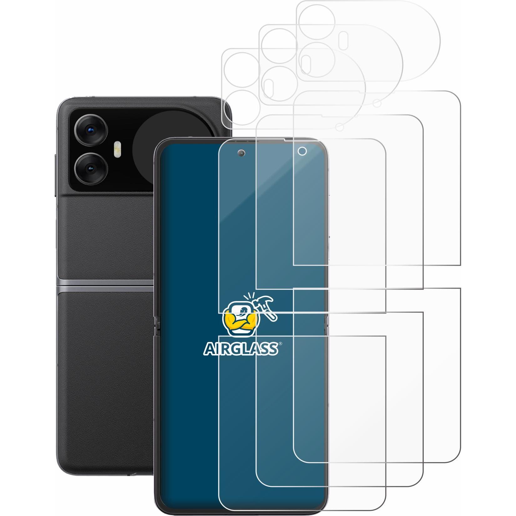 Thumbnail - BROTECT AirGlass Panzerglasfolie (3 Stück, Blackview A10), Smartphone Schutzfolie, Transparent