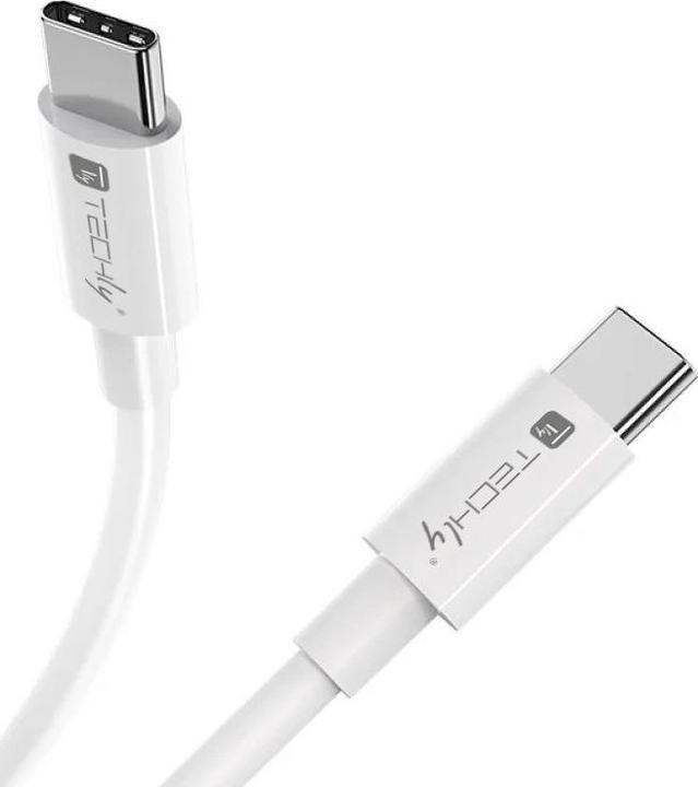 Actual product image Techly USB 4.0 cable 20G 240W 2m (2 m, 240 W)