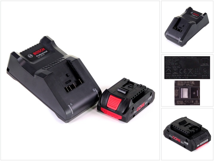 Productafbeelding Bosch Professional Batterij en lader (18 V)