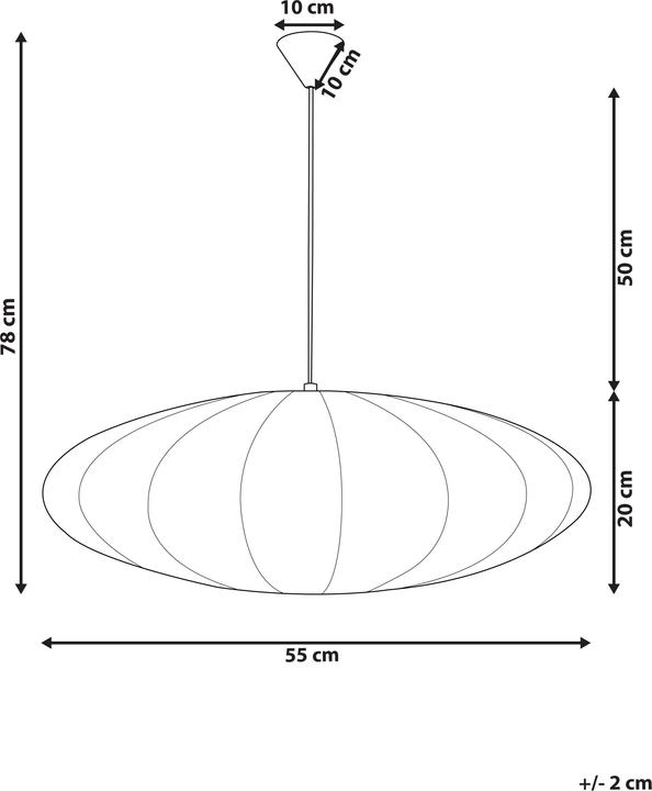 Actual product image Beliani Guacara (E27)