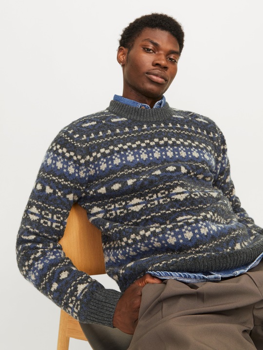 Image du produit Jack & Jones All Over Print Pull en maille Pull en maille (XS)