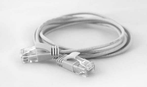 Actual product image Wantec wW patch cable CAT6A (round 2,8mm) UTP white 10m (U/UTP, CAT6a, 10 m)