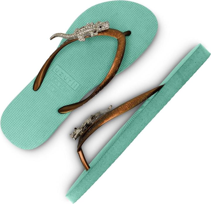 Produktbild Uzurii Silver Crocodile Switch - Minzgrün (41, 42)