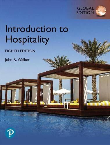 Image du produit Introduction to Hospitality, 8th Global Edition (Anglais, John R. Walker, 2021)