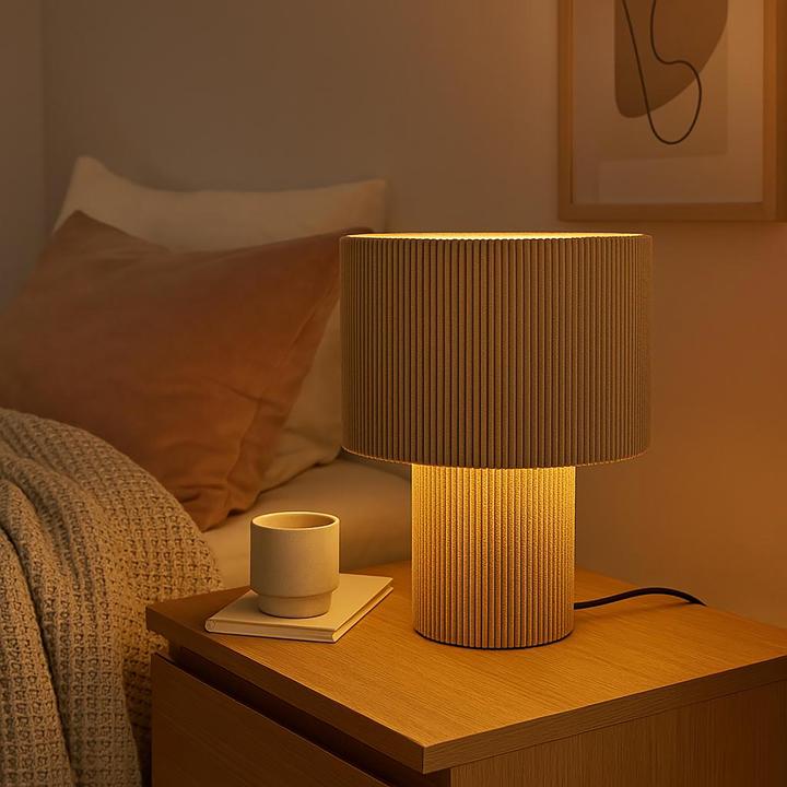Image du produit Brilliant Tony lampe de table 30cm gris (E27)