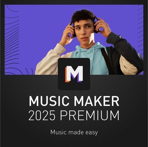 Magix Music Maker 2025 Premium Download Code (1 User, 1 Geräte/User, unbegrenzt)