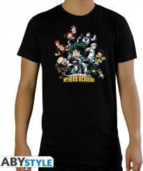 Produktbild ABYstyle MY HERO ACADEMIA - Tshirt Heroes man SS black - basic (M)