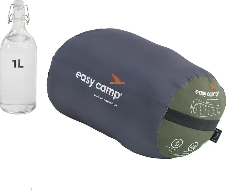 Produktbild Easy Camp Schlafsack Raven II Mummy -1?C (olivgr?n, Modell 2025)