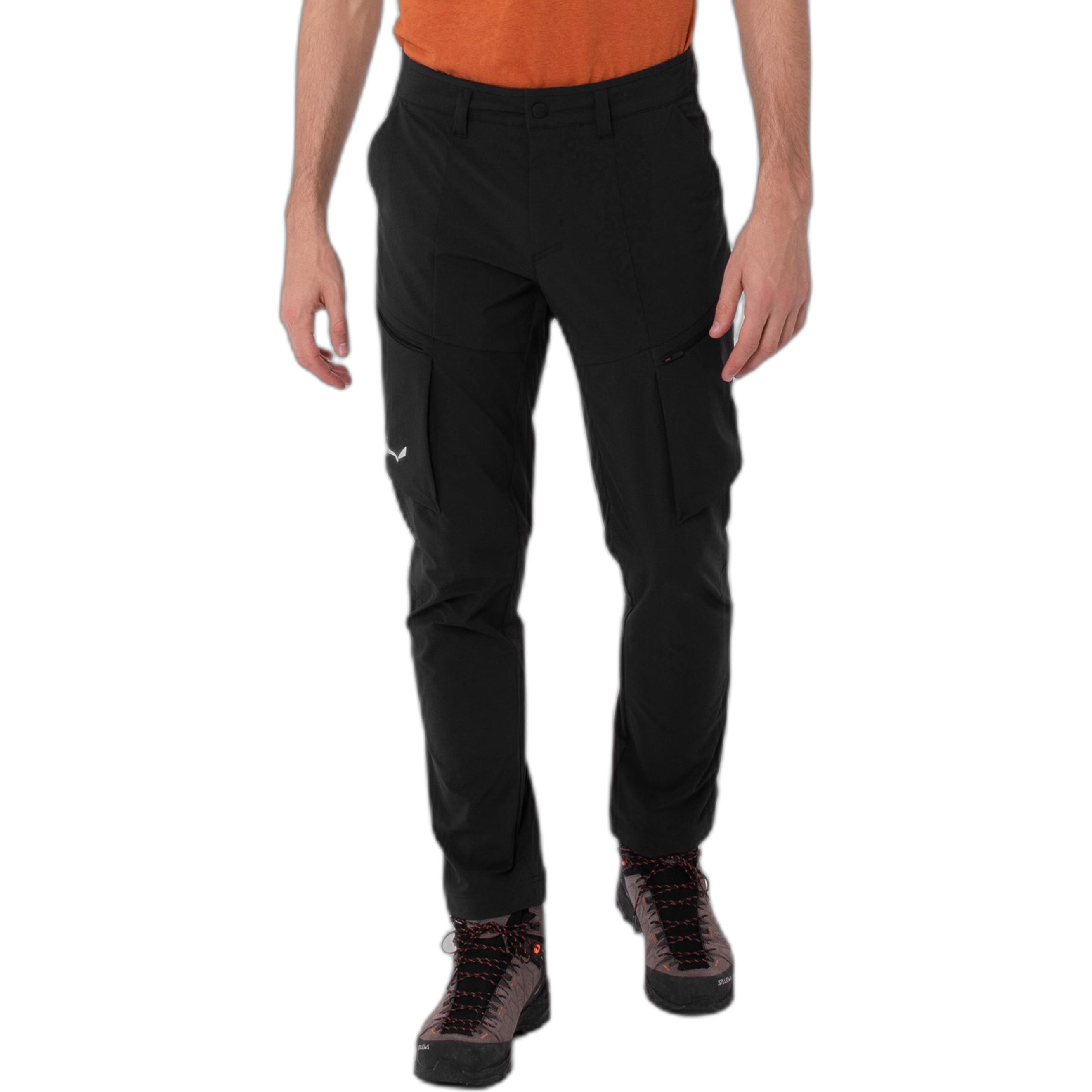 Thumbnail - Salewa, Herren, Outdoorhose, Puez Durastretch Cargo Hose (S), Schwarz, S