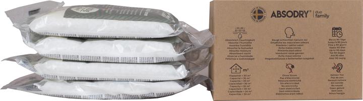 Actual product image Absodry Luftentfeuchter-Nachfüllpack (4 x)
