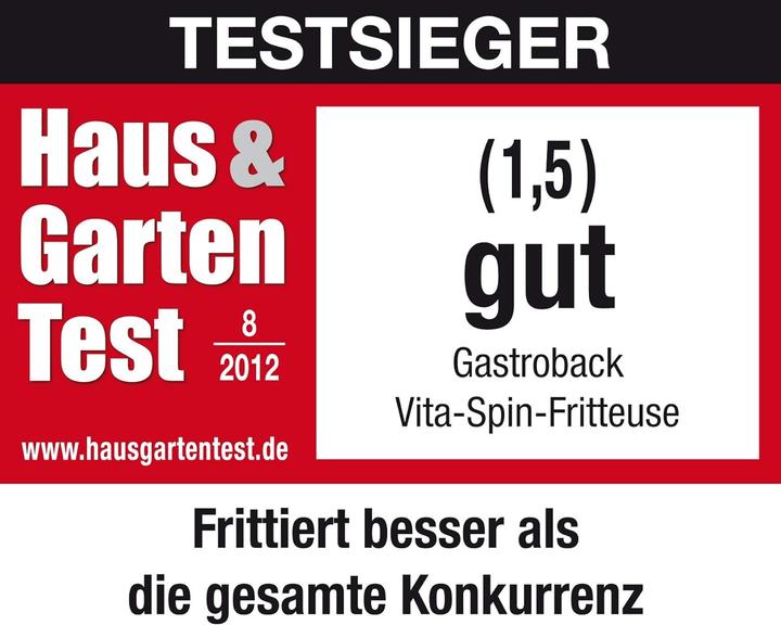 Actual product image Gastroback 42580 Vita spin