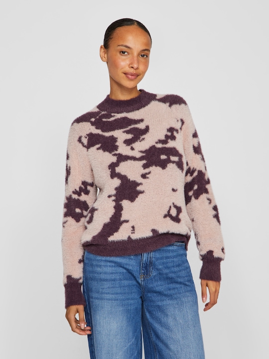 Produktbild Vila Gemusterter Strickpullover (XL)