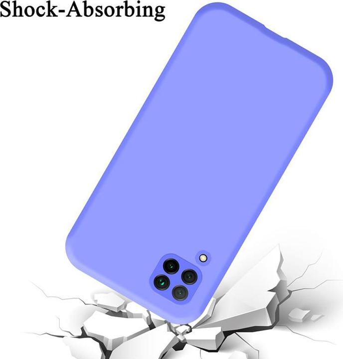 Actual product image Cadorabo TPU Liquid Silicone Case Cover (Huawei Nova 6 SE, Huawei P40 Lite, Huawei Nova 7i)