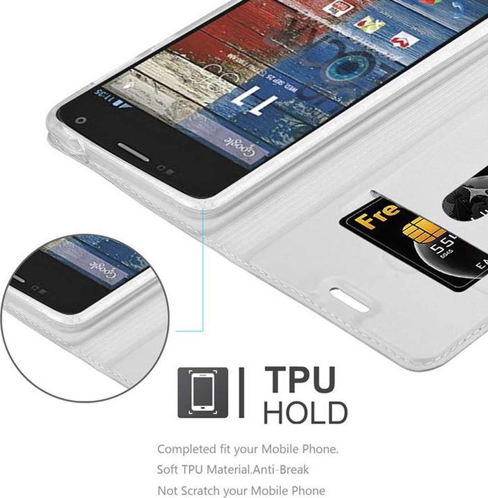 Produktbild Cadorabo Book Classy Style Cover (Motorola Moto G2 (2nd Gen))