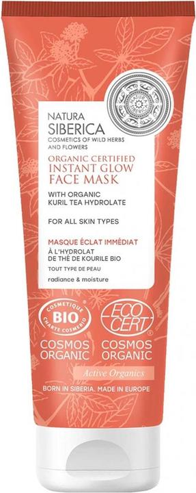 Actual product image Natura Siberica Organic Certified Instant Glow Face Mask for All Skin Types, 75 ml (75 ml)