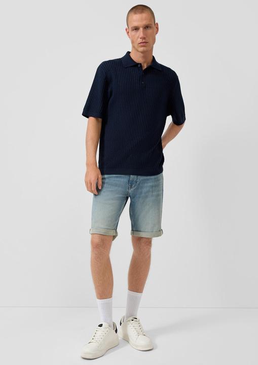 Produktbild s.Oliver Strick-Poloshirt (M)