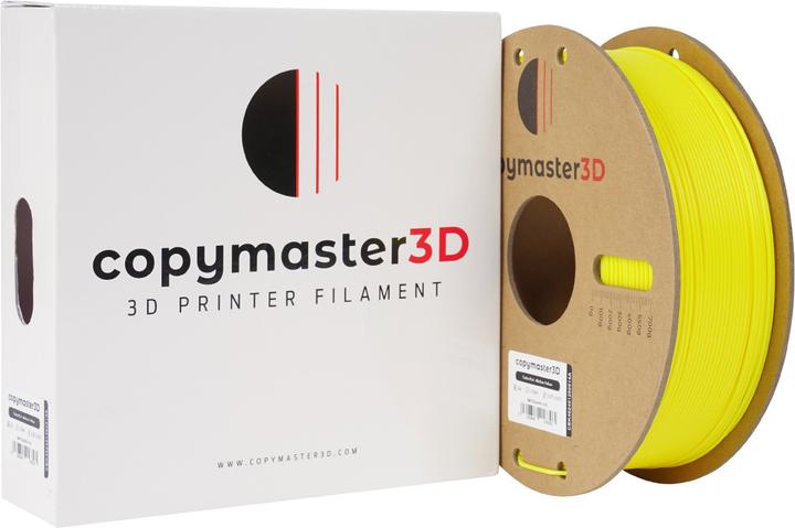 Actual product image Copymaster3D Turbo PLA Filament for 3D Printer, 1.75 mm, Yellow (PLA, 1.75 mm, 1260 g)